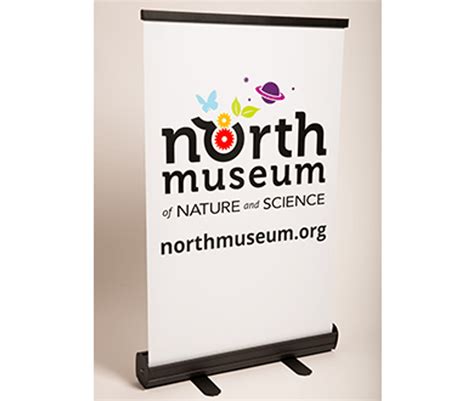 Table Top Retractable Banners Premium Quality Custom Stand Displays