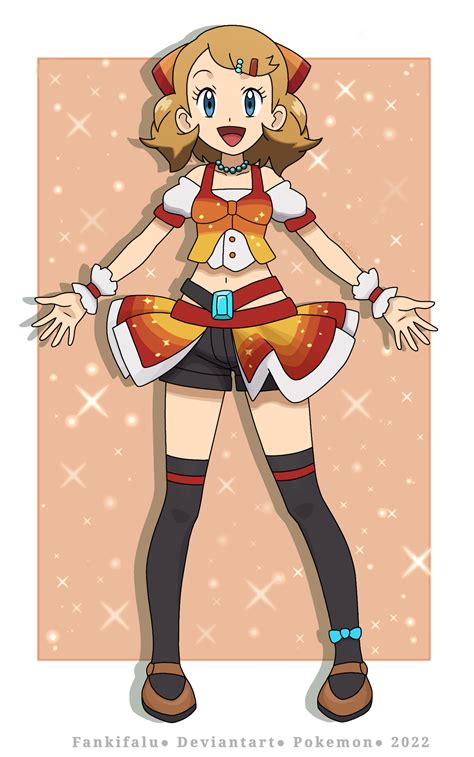 Pokemon Trainer Serena Contest Outfit By Fankifalu On Deviantart