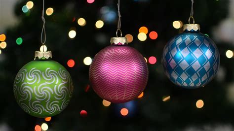 Animated Christmas Ornaments