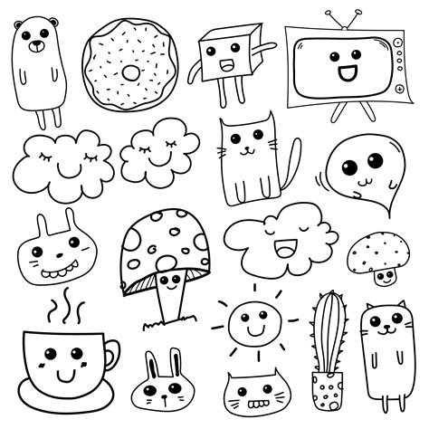 Cute Doodle Art Kawaii