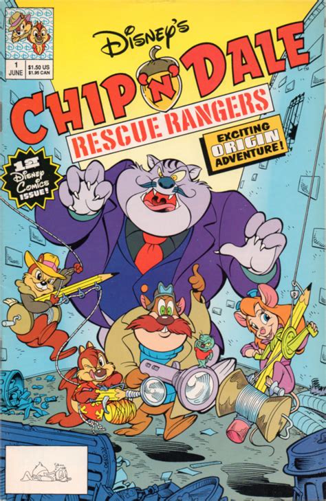 Chip N Dale Rescue Rangers Comic Book Disney Wiki Fandom Powered