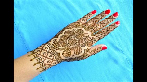 Diwali Special Henna Mehndi Traditional Indian Design Rajasthani