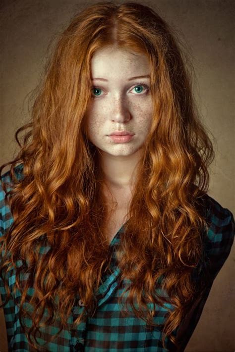 Good Morning By Olga Gabsattarova Red Curly Hair Beautiful Red