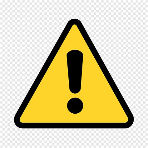 Black And Yellow Exclamation Point Danger Signage Icon Danger Tape S