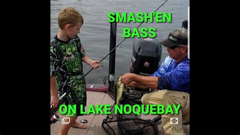 Lake Noquebay Bass Fishing - YouTube