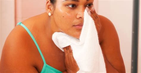 Is Towel Drying Your Face Bad For Your Skin