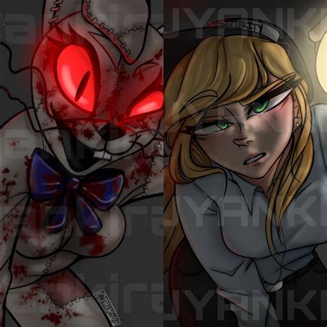 Buy Fnaf Security Breach Vanny And Vanessa Art Prints Online In India Etsy