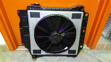 Radiator Shroud Electric Fan 10 19 2017 Motor Mission Machine And
