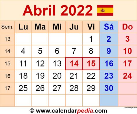 Calendario Abril 2023 En Word Excel Y Pdf Calendarpedia Aria Art