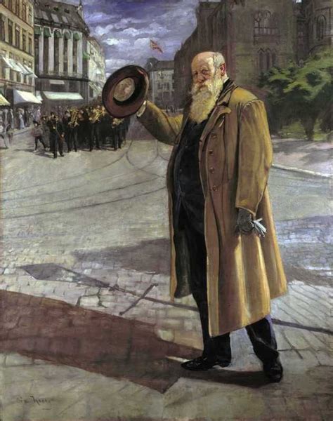 Oda Lasson Krohg Portrait Of The Painter Christian Krohg 1903
