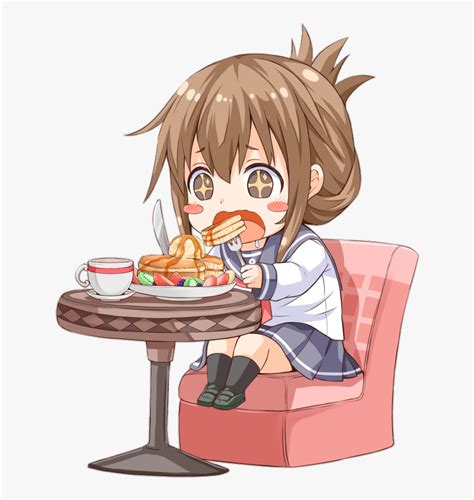 Anime Girl Eating Siberian