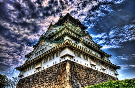 Osaka Castle 4k Ultra Hd Wallpaper Background Image