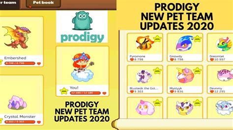 I really hoped you enjoyed today's video! Prodigy Math Game | Prodigy NEW PET TEAM , PET BOOK Updates MAY 2020.. *MUST WATCH..!!! - YouTube
