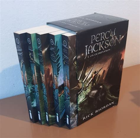 Box Percy Jackson E Os Olimpianos Livro Editora Intrinseca Nunca