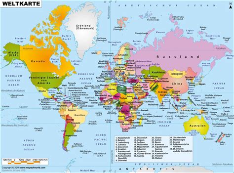 Weltkarte Länder Beschriftet Deutsch Kinderbilderdownload