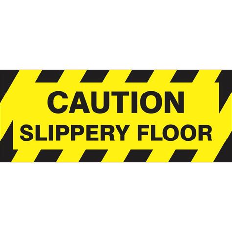 Caution Slippery Floor Floor Marker Buy Now Discount Safety Signs