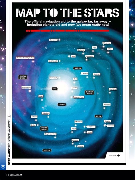 New Canon Map Of The Galaxy From Tfa Visual Dictionary X Post From R