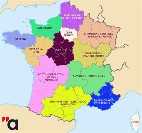 Carte De France Detaillee Carte De France Departements Villes Et