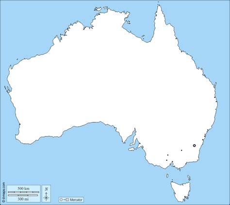 Australia Free Map Free Blank Map Free Outline Map Free Base Map