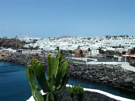 Puerto Del Carmen Old Town Lanzarote Canary Islands Picture Photo