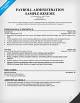 Payroll Manager Resume Pictures