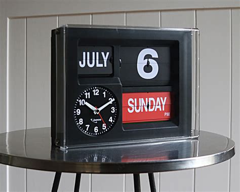 Jadco Time Calendar Clock With Day Spelt In Full Jadco Time