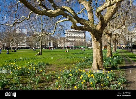 Green Park London England Uk Stock Photo Alamy