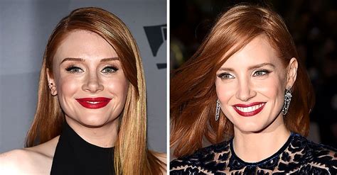 Bryce Dallas Howard And Jessica Chastain — People Still Think Both