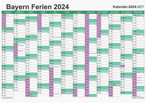 Ferien Bayern 2024 Ferienkalender And Übersicht