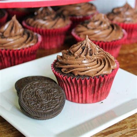 Chocolate Oreo Cupcakes Recipe If You Give A Blonde A Kitchen