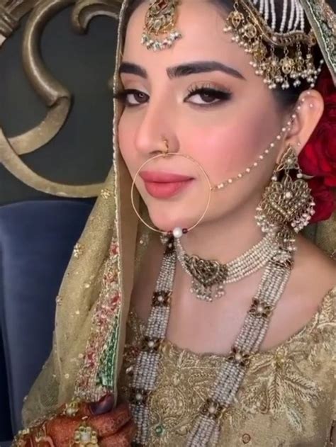 24 Carat Gold Plated Nose Ring It Is Perfect For Indian Wedding
