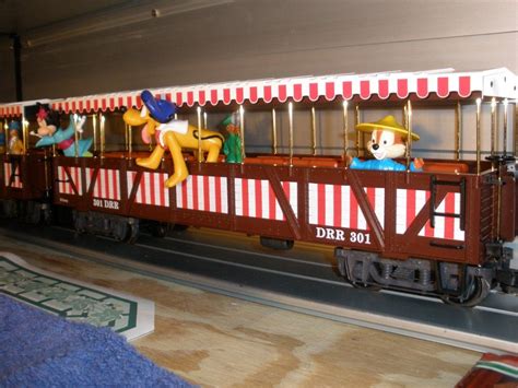 Lgb Open Air Disneyland Railroad Car Imagination Station Disneyland