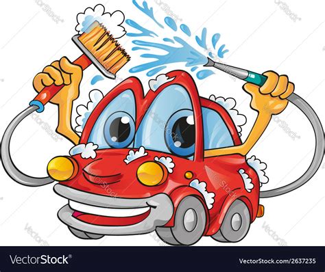 Coole Auto Kleurplaat Cool Washing Cartoon Car Coloring Page Tricot