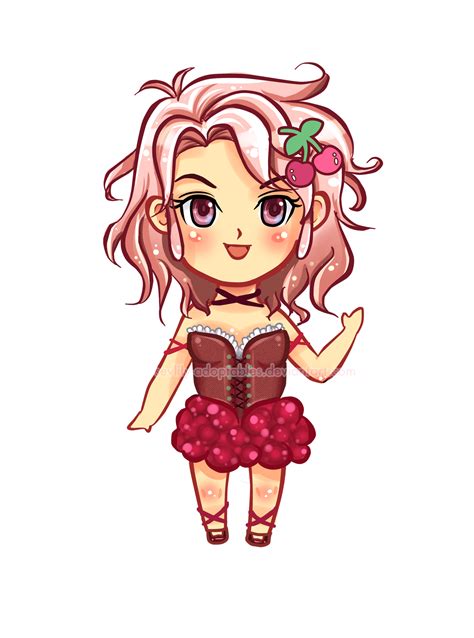 Chibi Cherry Tan By Sevlily Adoptables On Deviantart