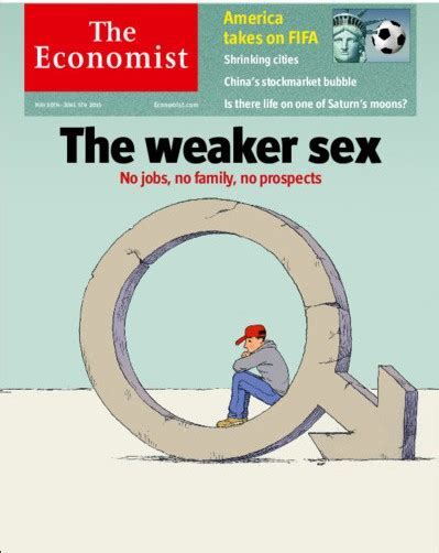 The Economist Proclaims That Men Are The Weaker Sex Fabius Maximus