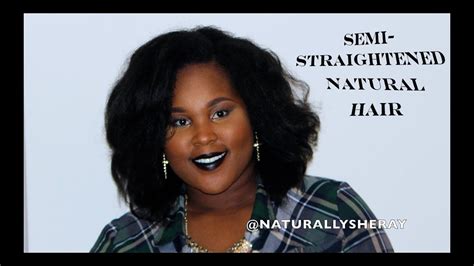 If you've been burned by harsh chemicals and are from henna dye to freshly brewed coffee, it's time to get creative about your hair dye solutions. How To| Semi-Straightened Natural Hair - YouTube