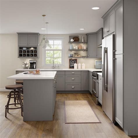The home depot is also your go to for kitchen cabinet hardware countertops sinks faucets and kitchen islands. Hampton Bay Cambridge Assembled 30x24x15.5 in. Wall ...