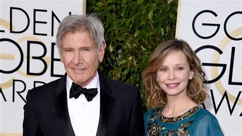 Calista Flockhart Gushes About Harrison Ford During A Red Carpet