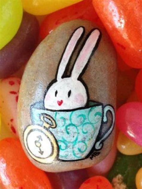 80 Creative Diy Ideas To Make Painted Rock For Easter With Images