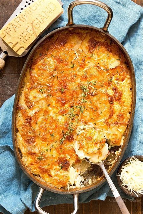 Garlic parmesan wings are a great creation and don't take a ton of time to prepare. This is the best easy Garlic Parmesan Au Gratin Potatoes ...