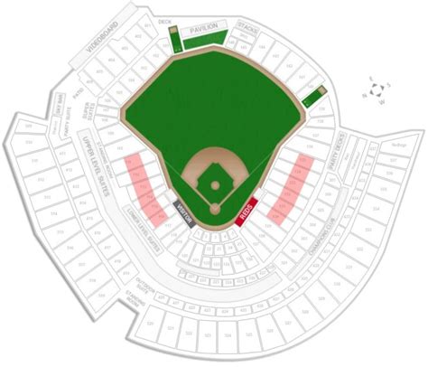 Reds Seating Chart Rows Awesome Home