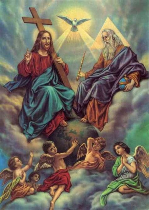 Solemn Feast Of The Most Holy Trinity Holy Trinity Jesus Pictures