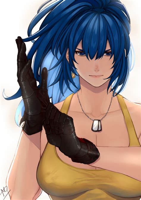 Leona Heidern The King Of Fighters And 2 More Drawn By Yasunososaku