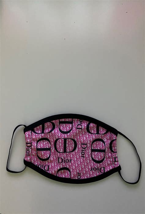 Pink Dior Designer Face Mask Discbkm013pnkos