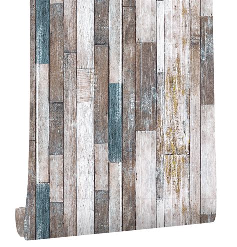 The ‘wood Panelling Wallpaper Collection Totally On The Wall Design