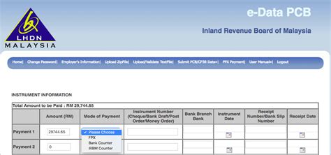 Asia printed circuit sdn bhd. Malaysia Tax Guide: How Do I Pay PCB Through to LHDN ...