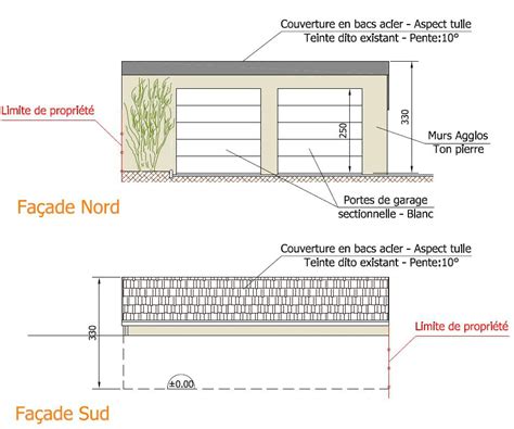 Gemauert werden, so muss die planung für die garage vom. Réalisation d'un garage Réalisation des plans de - PLAN B