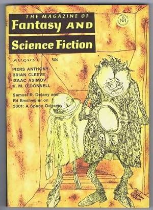 The Magazine Of Fantasy And Science Fiction August Pulp Digest Magazine The Twelfth Bed