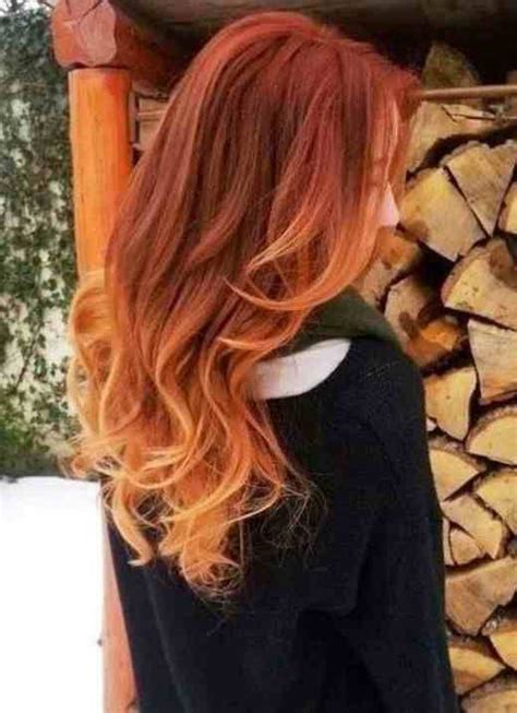 Tonos cobrizos Cabello anaranjado Coloración de cabello Cabello y belleza