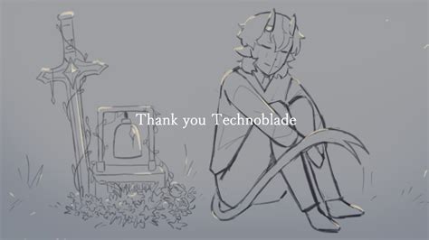 Thank You Technoblade Dream Smp Animatic Youtube
